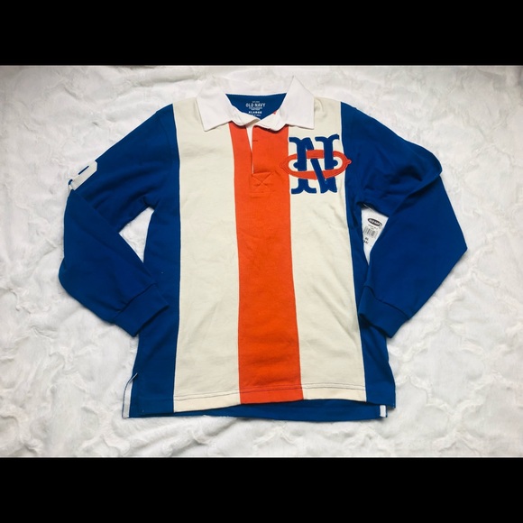 NWT Old Navy Size 14 Vivid Colorblock Collared Shirt - Picture 8 of 13